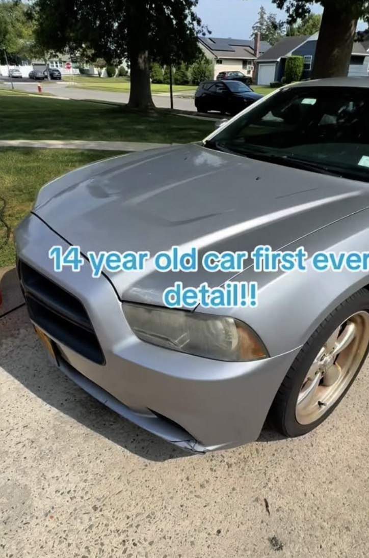 14-year-old car first-ever full detail